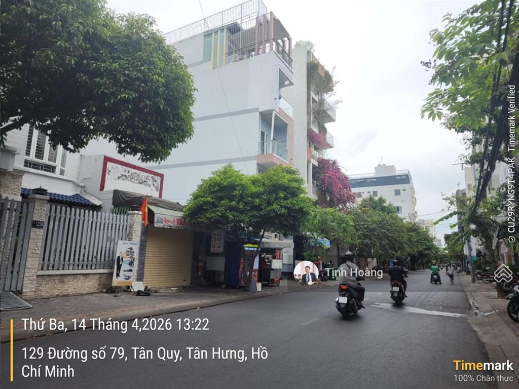 Mặt tiền kd 85m2 5x18m sẵn kc 5 tầng, sầm uất, (tân hưng tân quy tân kiểng quận 7)