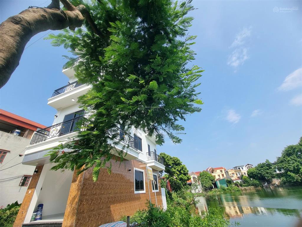 Bán nhà riêng tại yên quán, hưng đạo, quốc oai, view hồ điều hòa 52 m2 giá chỉ hơn 4 tỷ