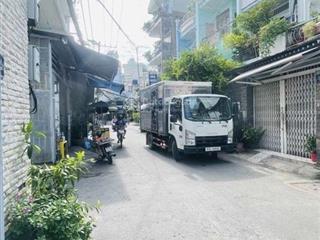 Siêu phẩm tân phú  trịnh đình trọng  hẻm xe tải  lô góc 2 mặt hẻm thoáng mát  70 m2  2 tầng