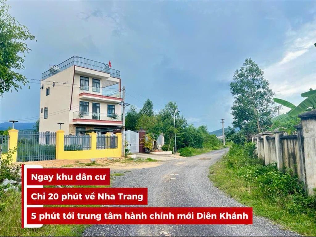 Bán đất diên lạc (diên hoà cũ) ngay cạnh đường qh 20m