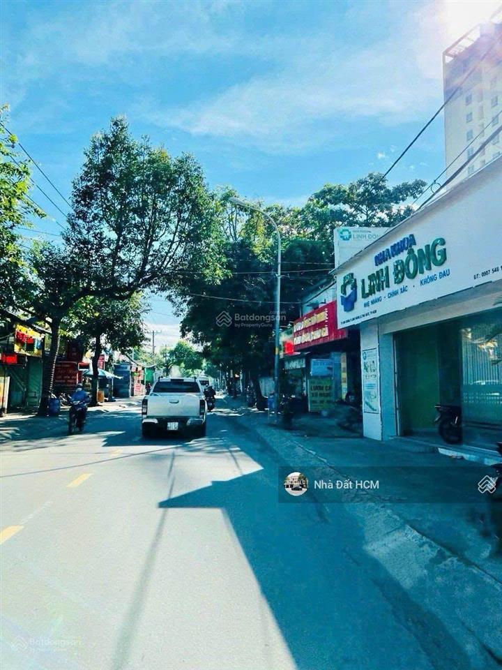 Bán đất mặt tiền đường linh đông  ngang 9.4m (công nhận đủ 201,4m² không lộ giới). nở hậu nhẹ