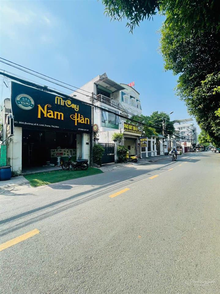 Bán nhà mặt tiền kinh doanh đường số 6, sát hoàng diệu. công nhận đủ 95.6m2. thuận tiện kd đa nghề