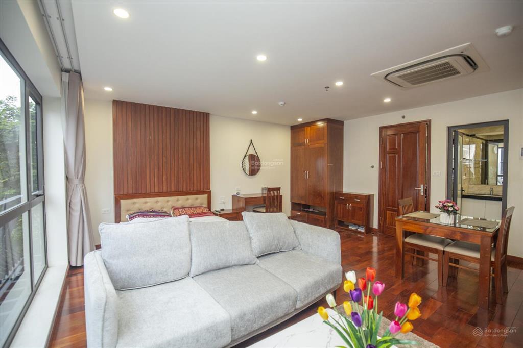 Cho thuê căn hộ dịch vụ phố đào tấn 1 phòng ngủ, 50m²