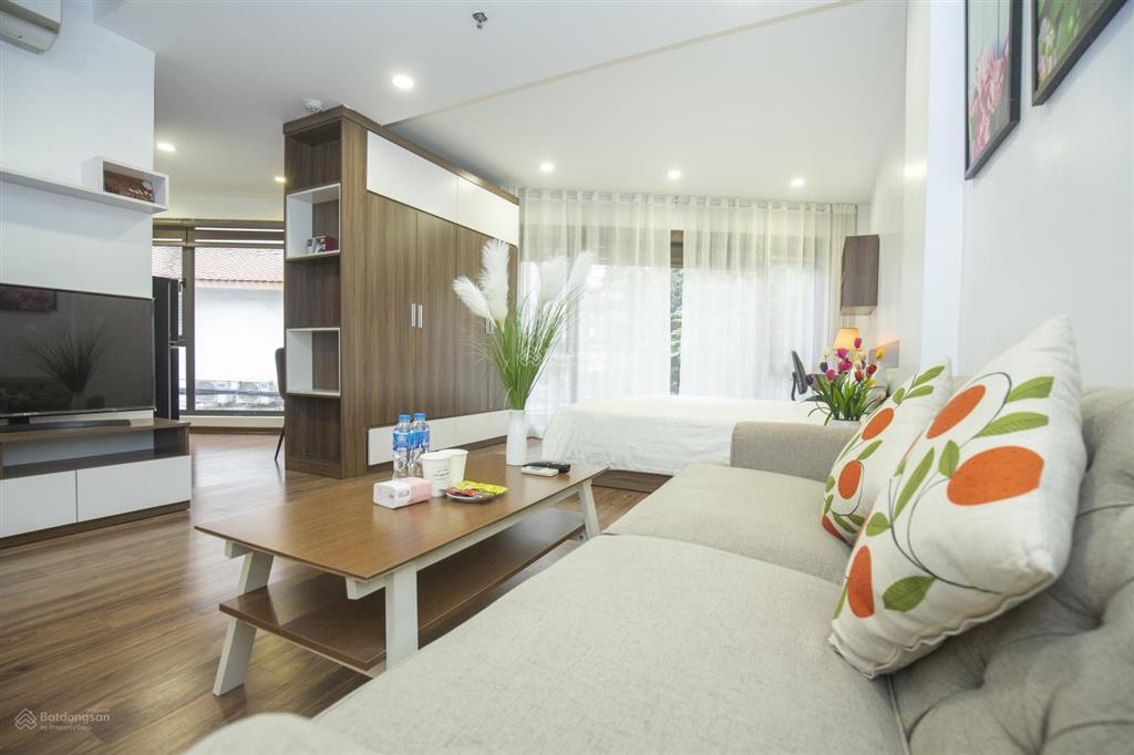 Căn hộ dịch vụ phố đào tấn cho thuê căn 1 phòng ngủ 45m². giá thuê căn hộ 14.5tr/tháng
