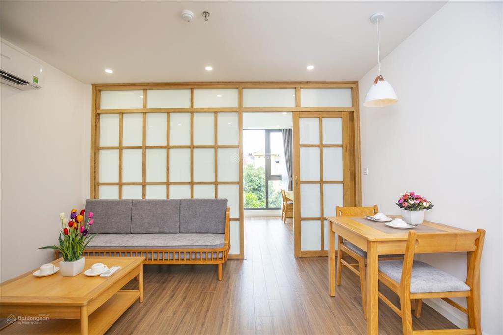 Căn hộ dịch vụ phố phan kế bính cho thuê căn 1 ngủ 55m2, thoáng có ban công rộng