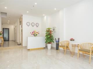 Căn hộ dịch vụ phố phan kế bính cho thuê căn 1 ngủ 55m2, thoáng có ban công rộng