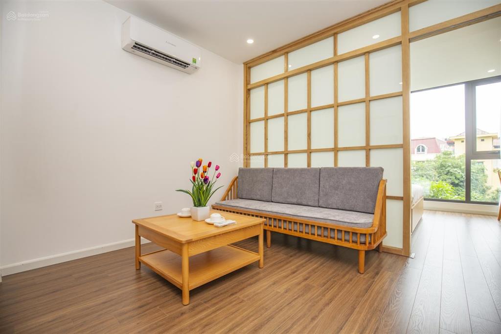 Căn hộ dịch vụ phố phan kế bính cho thuê căn 1 ngủ 55m2, thoáng có ban công rộng