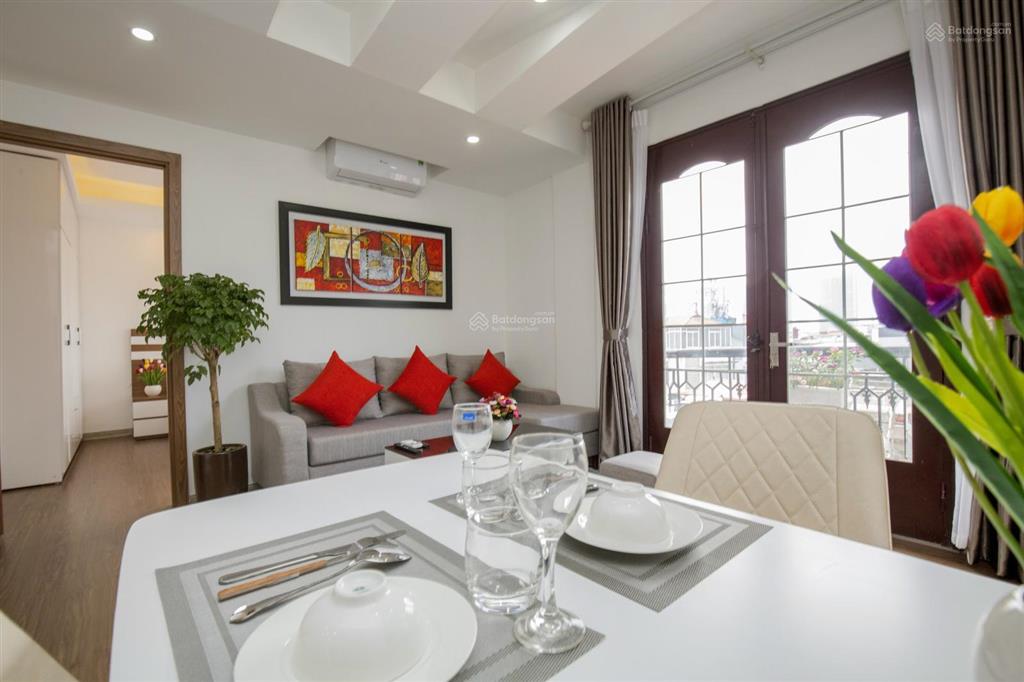 Căn hộ dịch vụ 1 phòng ngủ siêu đẹp cho thuê tại đào tấn gần lotte