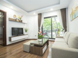 Căn hộ dịch vụ phố đào tấn cho thuê căn 1 ngủ 55m². giá thuê căn hộ 17tr/tháng.