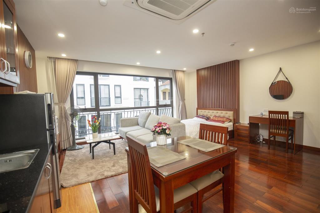 Căn hộ dịch vụ phố đào tấn cho thuê căn 1 ngủ 50m². giá thuê căn hộ 14tr/tháng