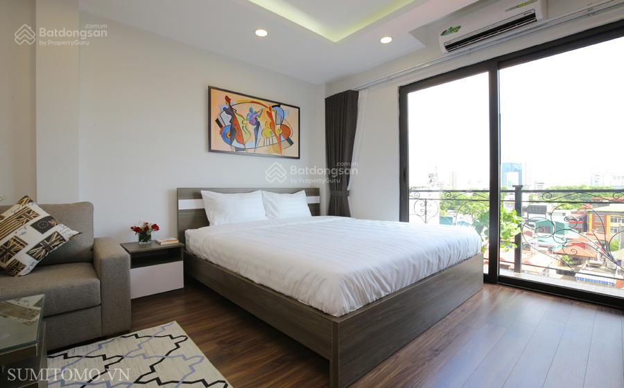 Tòa nhà sumitomo cho thuê căn hộ dịch vụ 1 ngủ 60m2 tại đào tấn gần lotte.