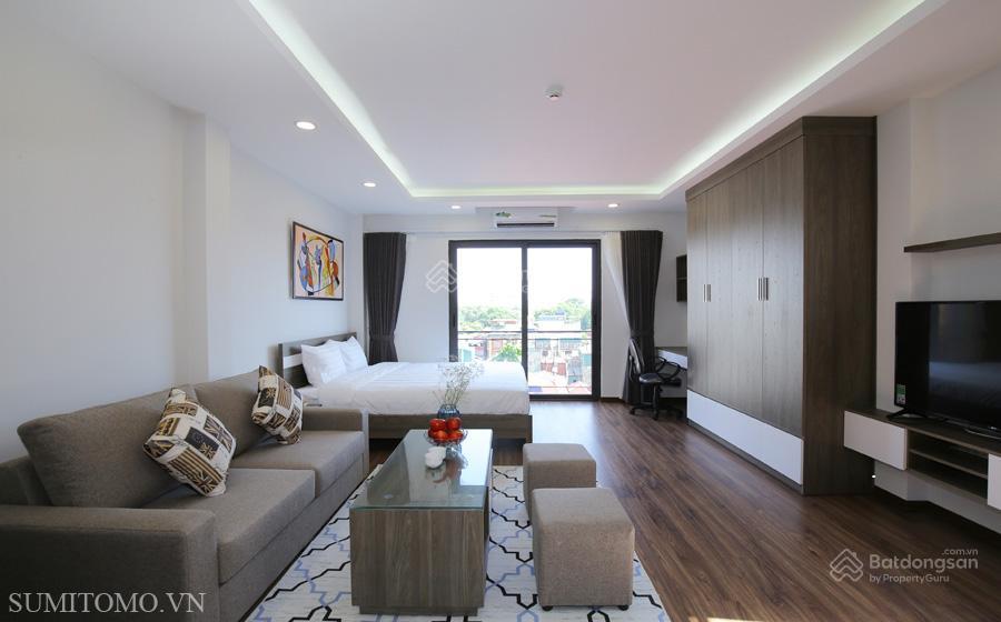 Tòa nhà sumitomo cho thuê căn hộ dịch vụ 1 ngủ 60m2 tại đào tấn gần lotte.