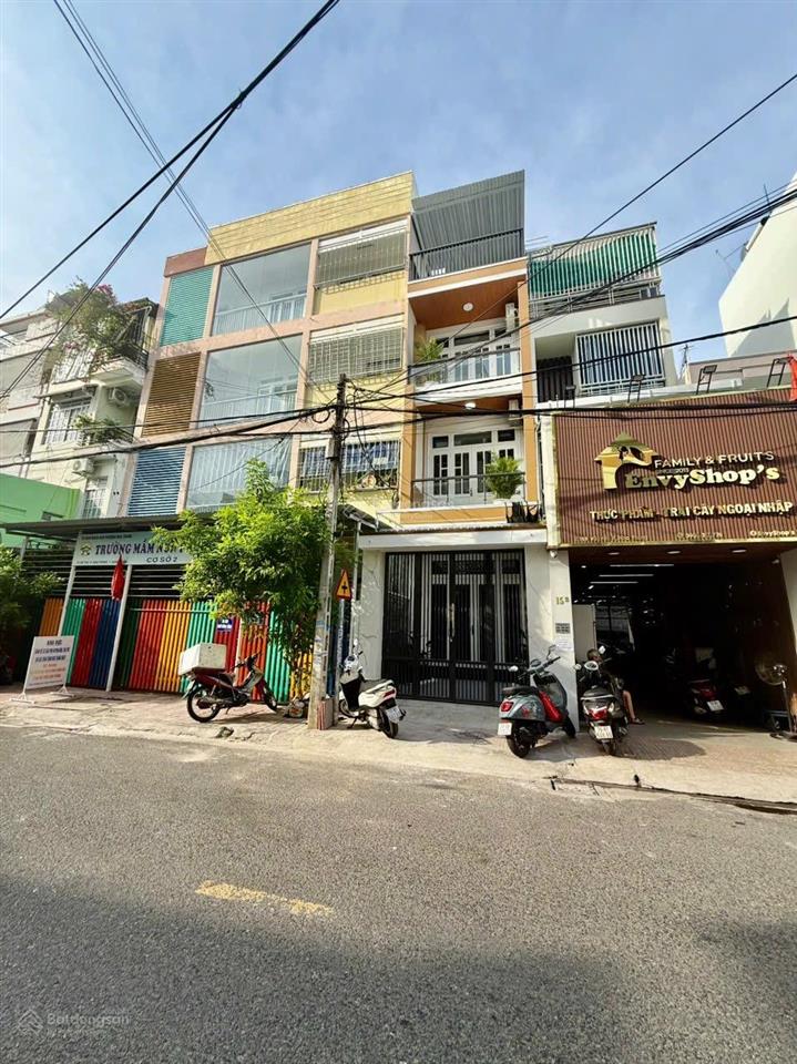 Bán nhà 4 tầng mặt tiền võ trứ  khu bàn cờ nha trang