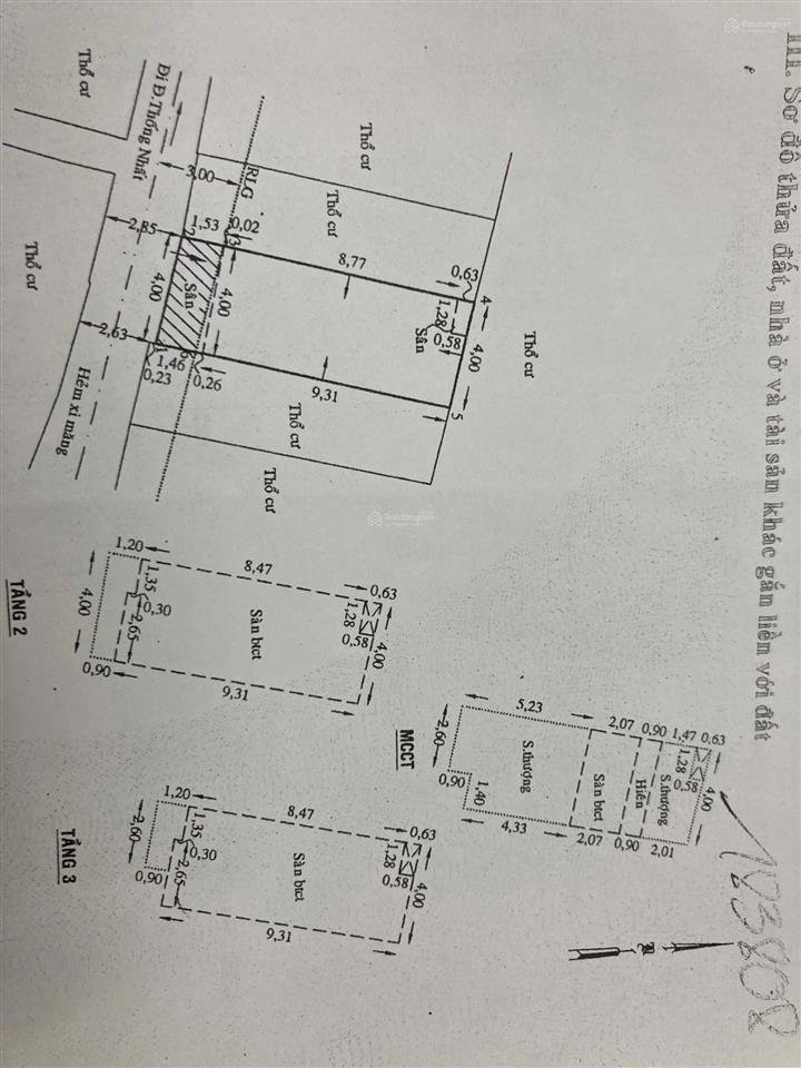 Nhà chính chủ ở 9 năm cần bán gấp