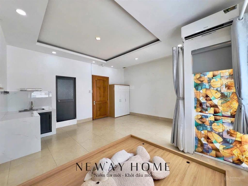 Cho thuê căn hộ ban công đầy đủ nội thất dương bá trạc quận 8 gần cầu nguyễn văn cừ