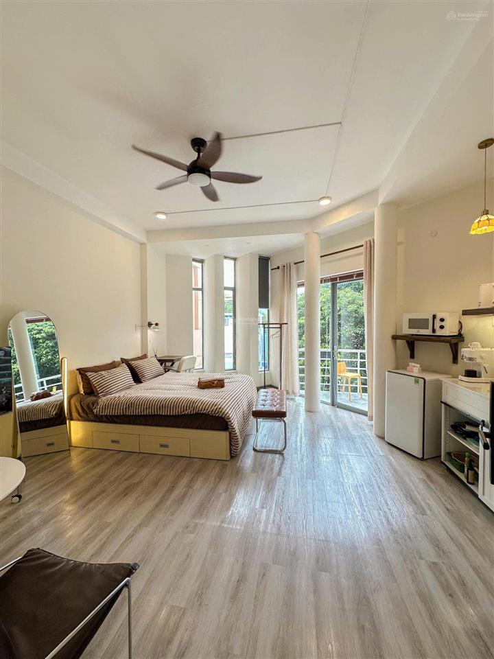 Cho thuê căn hộ nguyễn văn thủ quận 1 40m2 ban công, máy giặt riêng gần cv lê văn tám, hồ con rùa