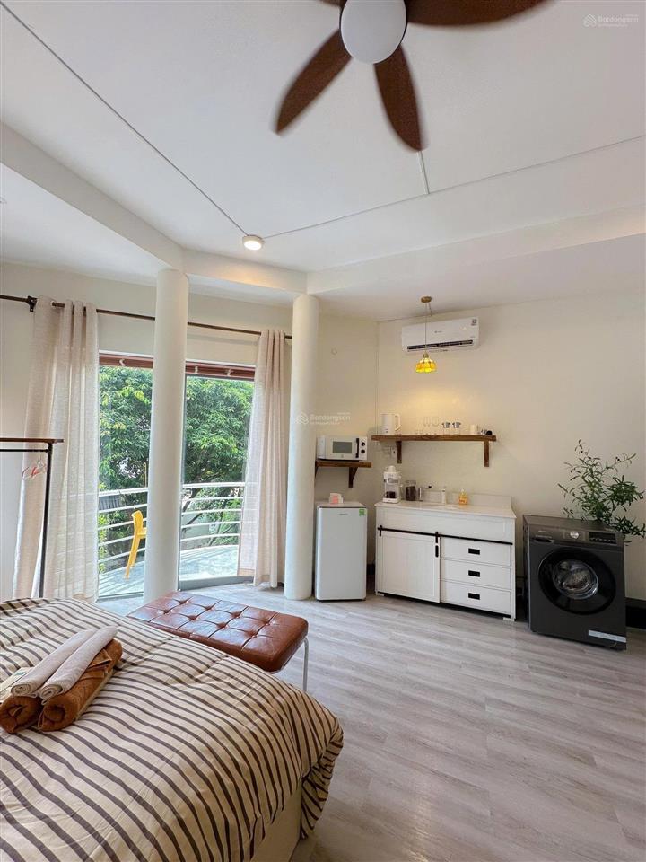 Cho thuê căn hộ nguyễn văn thủ quận 1 40m2 ban công, máy giặt riêng gần cv lê văn tám, hồ con rùa