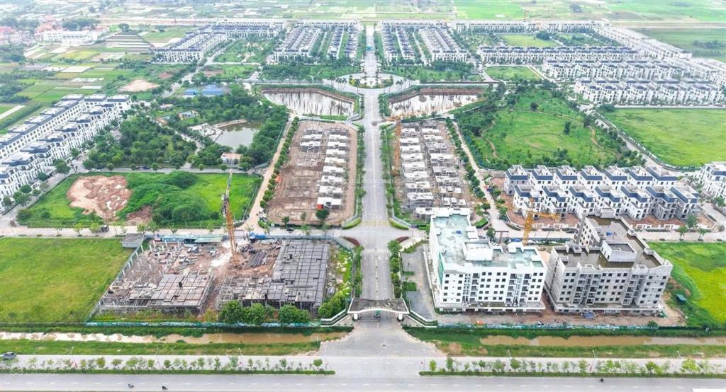 Biệt thự đơn lập hud mê linh 375m²  trục chính 24m, gần công viên, nối vành đai 4, chỉ 7x triệu/m²