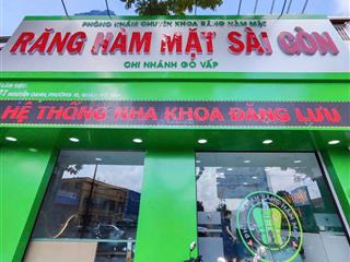 Chủ lớn tuổi bán mặt tiền khan hiếm bán nguyễn oanh (9x22) hđt 100tr/th mới ký giá chỉ 35 tỷ tl