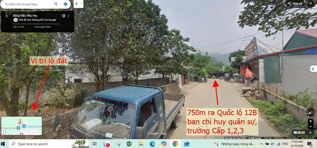 Bán nhanh lô đất 110, mặt đường liên xã, kinh doanh được ngay