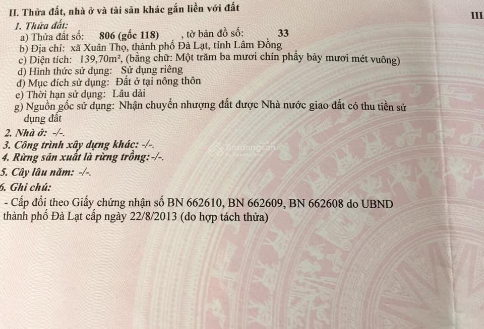 Bán đất view đẹp sổ riêng xây dựng