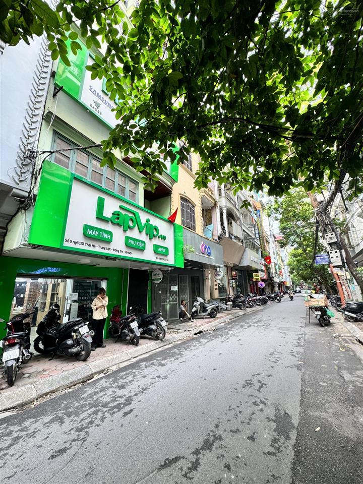 Bán nhà phân lô giá tốt thái hà đống đa  6 tầng thang máy gần phố nhà dân xây 50m, mặt tiền 4,5m.