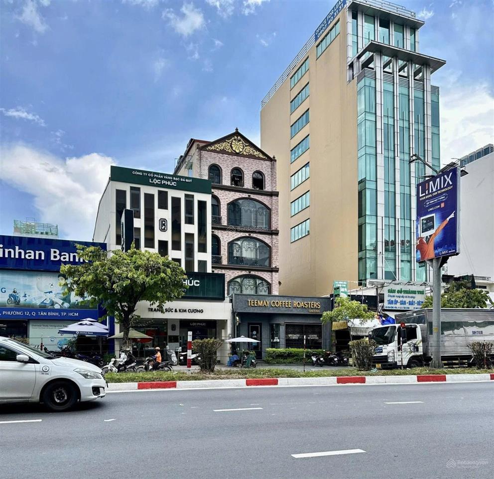 Bán siêu phẩm mặt tiền showrom cộng hòa q. tân bình  dt 27x45m xây 2 hầm 12 lầu, giá 220 tỷ