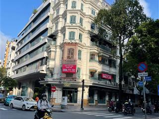 Bán mặt tiền vip thương hiệu chợ bến thành lý tự trọng quận 1 dt 8x21m 7 lầu hđt 300tr/th 125 tỷ