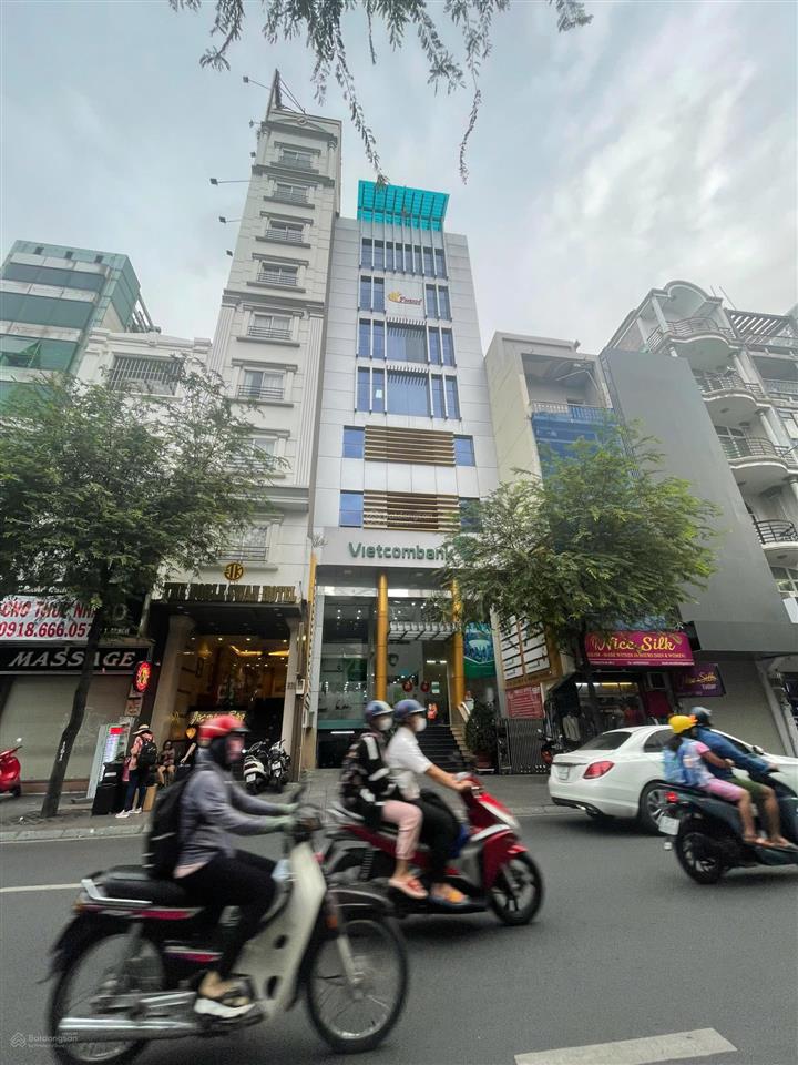 Bán viên kim cương mặt tiền lê thánh tôn  hai bà trưng bến nghé q1  4.5x22m 7 lầu giá 88 tỷ