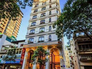 Bán tòa khách sạn 9 tầng 3 mặt tiền đỗ quang đẩu, p. phạm ngũ lão q1  dt 15.5x13m 45p giá 86 tỷ