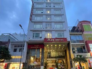 Bán tòa nhà khách sạn trần hưng đạo  bùi viện q1  dt 8.2x20m hầm 9 lầu hđt 330tr/th giá 126 tỷ