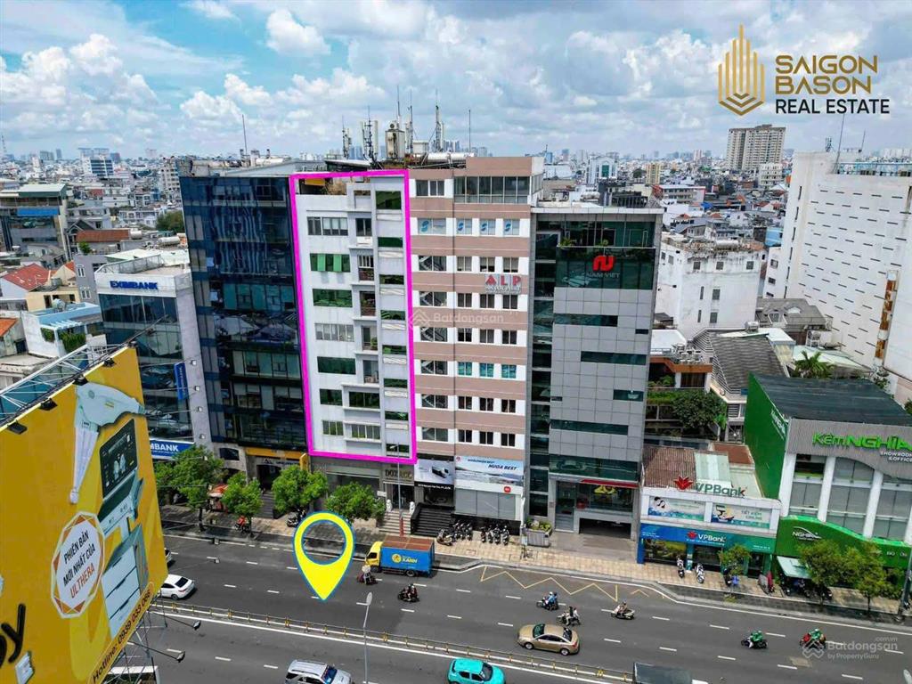Bán gấp tòa nhà thương hiệu 2 mặt tiền 307b nguyễn văn trỗi q. tân bình  11x16m hầm 10 lầu139tỷ
