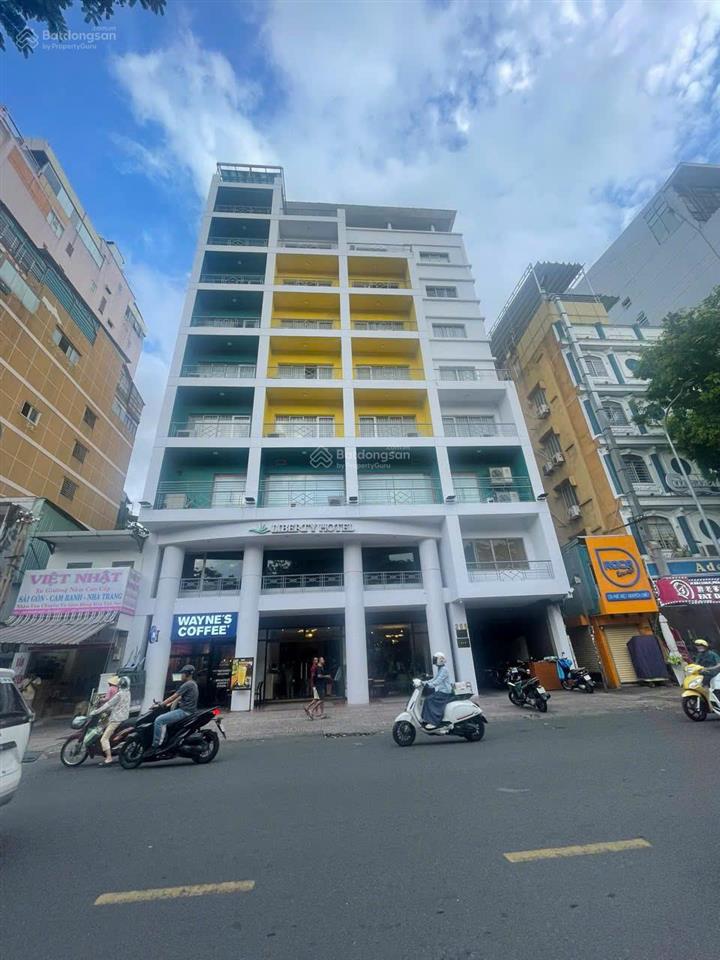 Siêu vị trí khách sạn 60 phòng mt phạm ngũ lão  đề thám p, bến thành q1  8.4x23m hầm 10l  132 tỷ