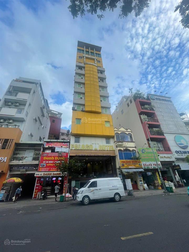 Siêu vị trí khách sạn 60 phòng mt phạm ngũ lão  đề thám p, bến thành q1  8.4x23m hầm 10l  132 tỷ