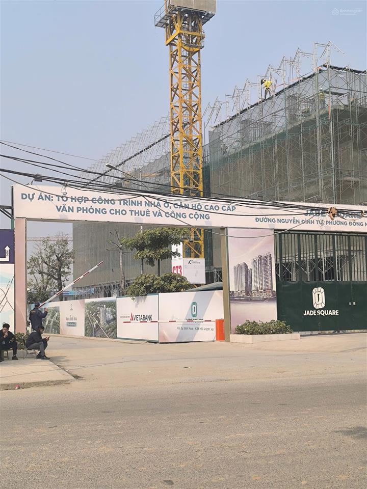 Bán toà nhà 6 tầng tại jade square 350m2mt 39mgara 6 xe ôtô 7 chỗlô gócphố nguyễn đình tứ. 96tỷ