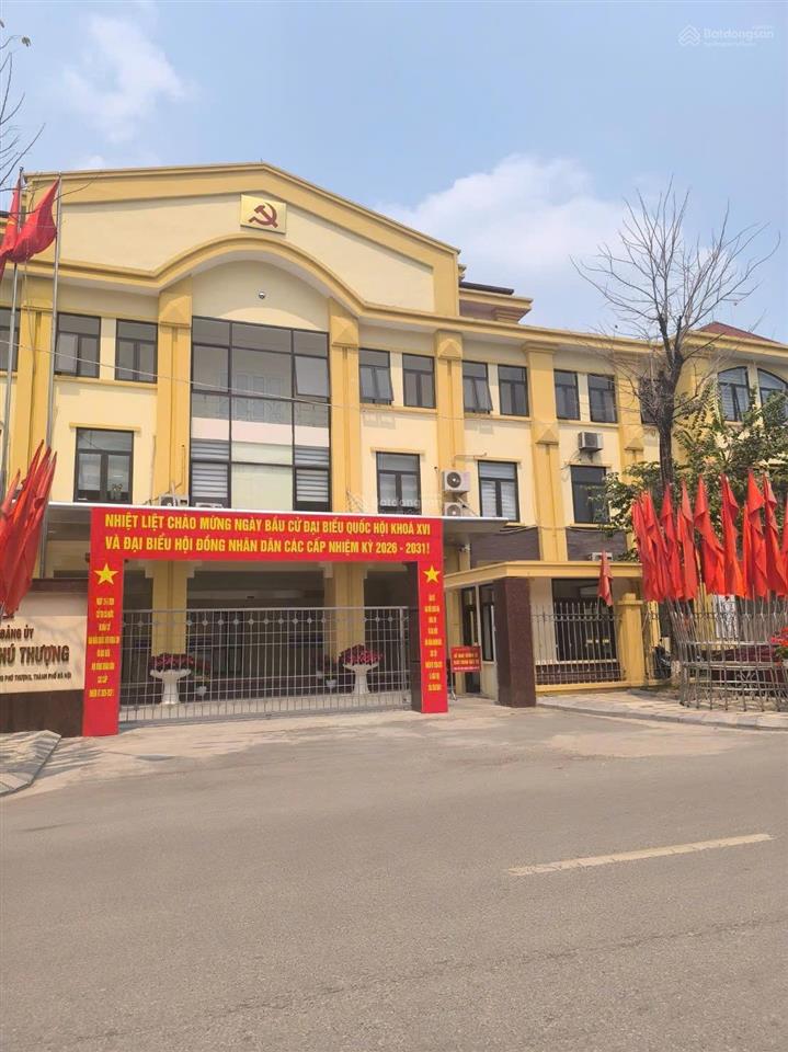 Bán nhà 4 tầng vị trí đẹp dt 58m2mt 5.5m lô gócgara hàng xóm ciputraphú thượngtây hồ.giá13.8tỷ