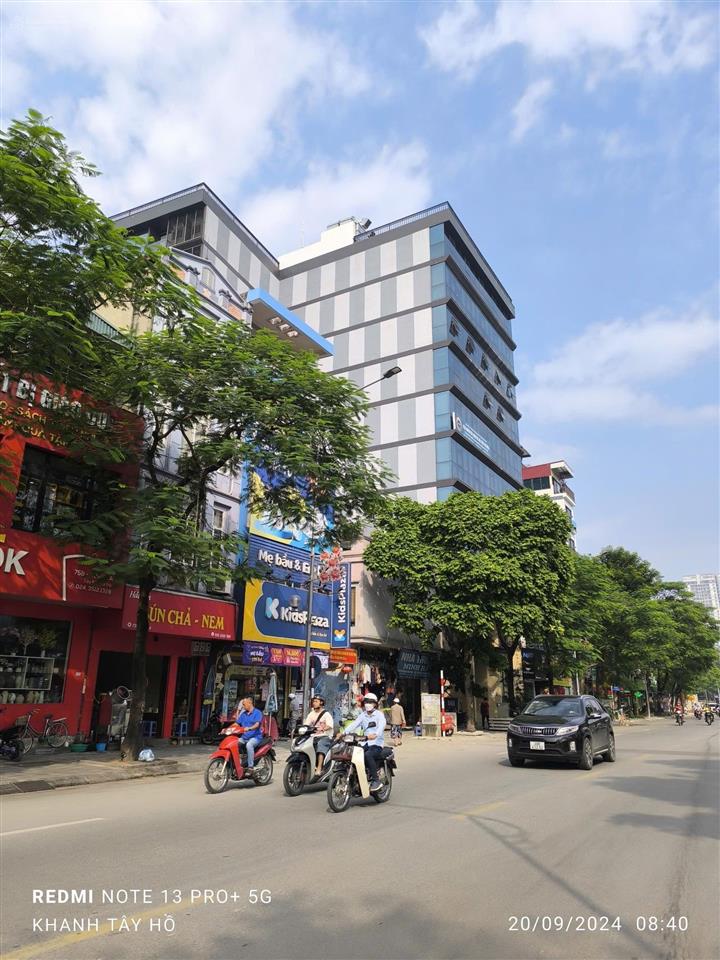 Bán đất rẻ và đẹp nhất phố xuân latây hồ dt 99m2mt 7mlo gocvỉa hèô tô tránh 2 chiều.giá45.5tỷ