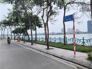 Bán nhà 5tầng giá rẻ,đẹpview hồ tây dt99m2mt6.5mgaralôgóc 3thoángphố nhật chiêutây hồ.giá39đ