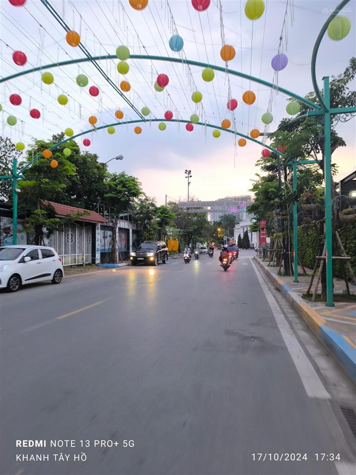 Bán đất đẹp mặt phố trịnh công sơn dt179m2mt9.5mvỉa hèkhách về mua xây 9tầng view hồ tây.zá105đ