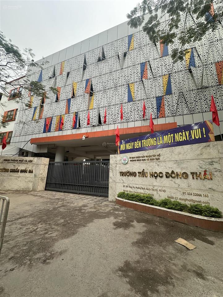 Bán nhà 5 tầng đẹp dt158m2mt 9.9mkhu phân lôvỉa hèôtô tránhgarađường võng thịtây hồ.giá43tỷ