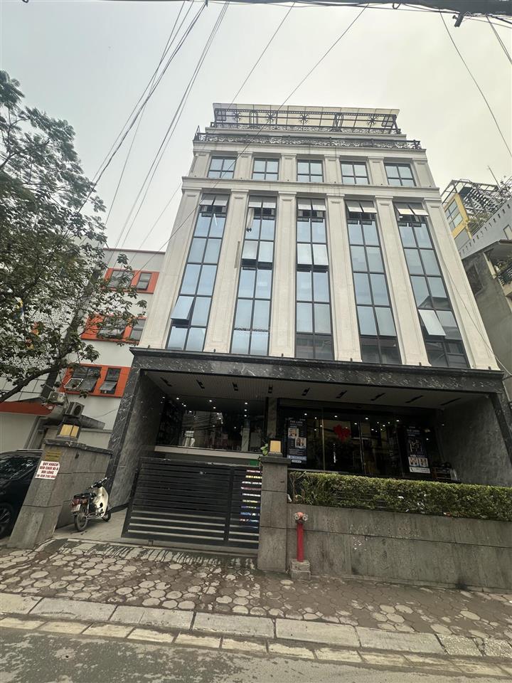 Bán nhà 5 tầng đẹp dt158m2mt 9.9mkhu phân lôvỉa hèôtô tránhgarađường võng thịtây hồ.giá43tỷ