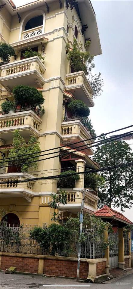 Bán nhà 6 tầng dt 100m2mt 8.5mgara ô tôvỉa hè rộngmặt phố trần quốc hoàncầu giấygiá41.5tỷ