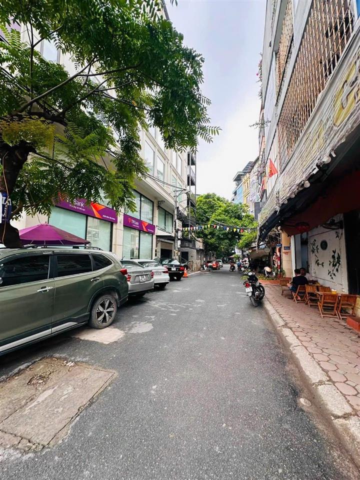 Bán nhà 6 tầng dt 100m2mt 8.5mgara ô tôvỉa hè rộngmặt phố trần quốc hoàncầu giấygiá41.5tỷ
