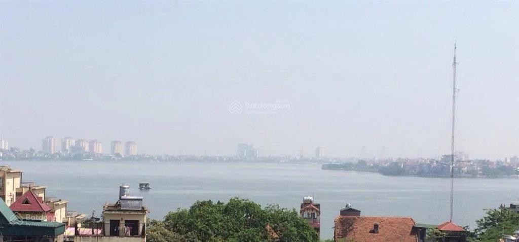Bán nhà 6 tầnggaramặt phố thụy khuêtây hồgần hồ tâyvỉa hèthang máy dt 105m2mt9.5m.giá40tỷ