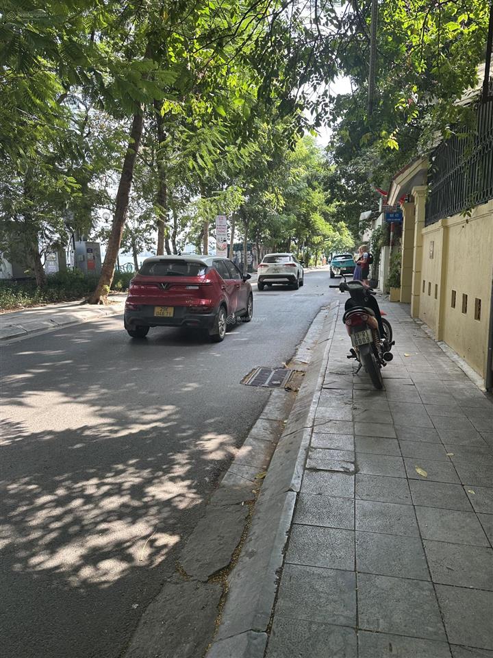 Bán nhà 3tầng dt293m2mt5mgaravỉa hè  view hồ tây & vườn hoa mặt phố nhật chiêu tây hồ.giá146tỷ