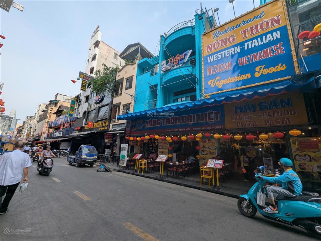 150tr/th , chỉ 45 tỷ, góc 2 mặt tiền khu tây bùi viện, cho thuê đỉnh