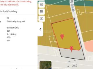10.000m2 góc 2 mặt tiền quốc lộ 1a, an phú đông, quy hoạch cao tầng, 390 tỷ