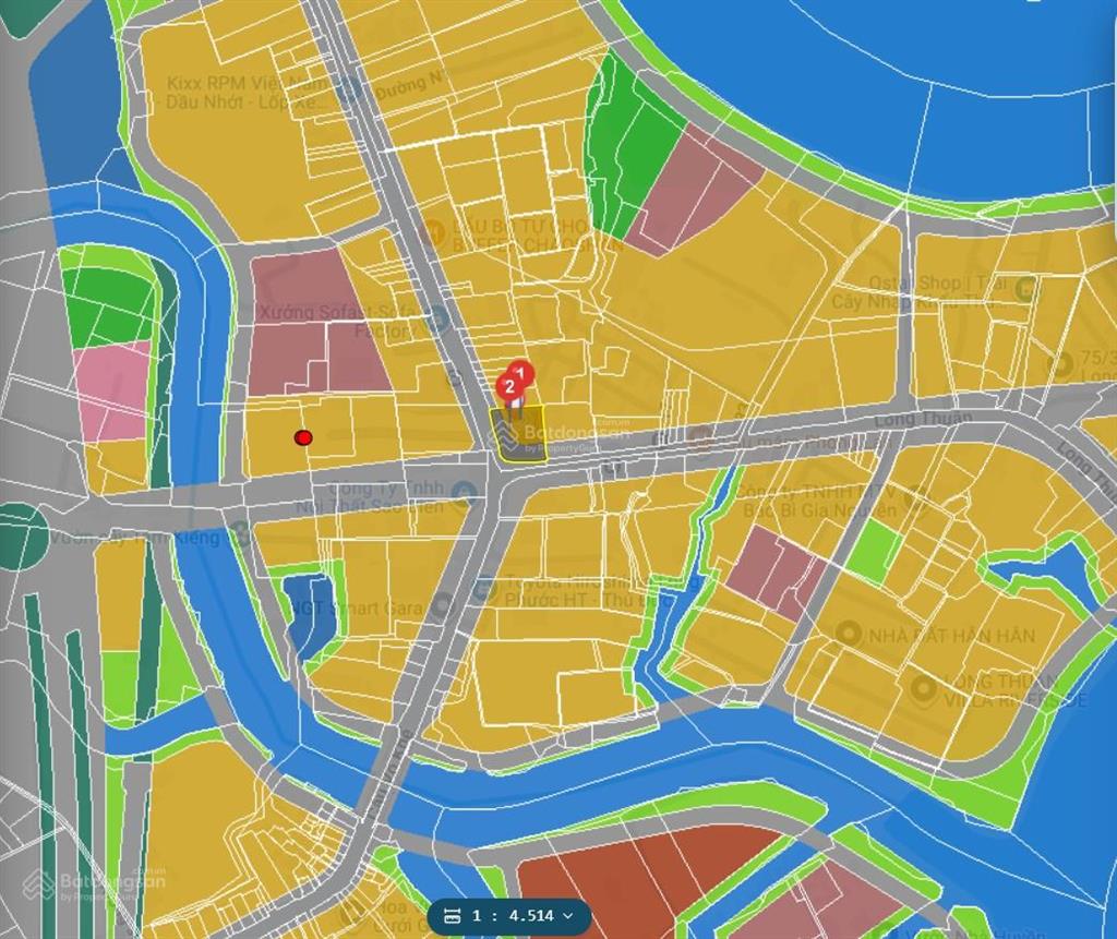 Mặt tiền nguyễn xiển, 1.7ha, thổ 1.1 ha. chỉ tiêu 35 tầng, 900 tỷ, cực hiếm