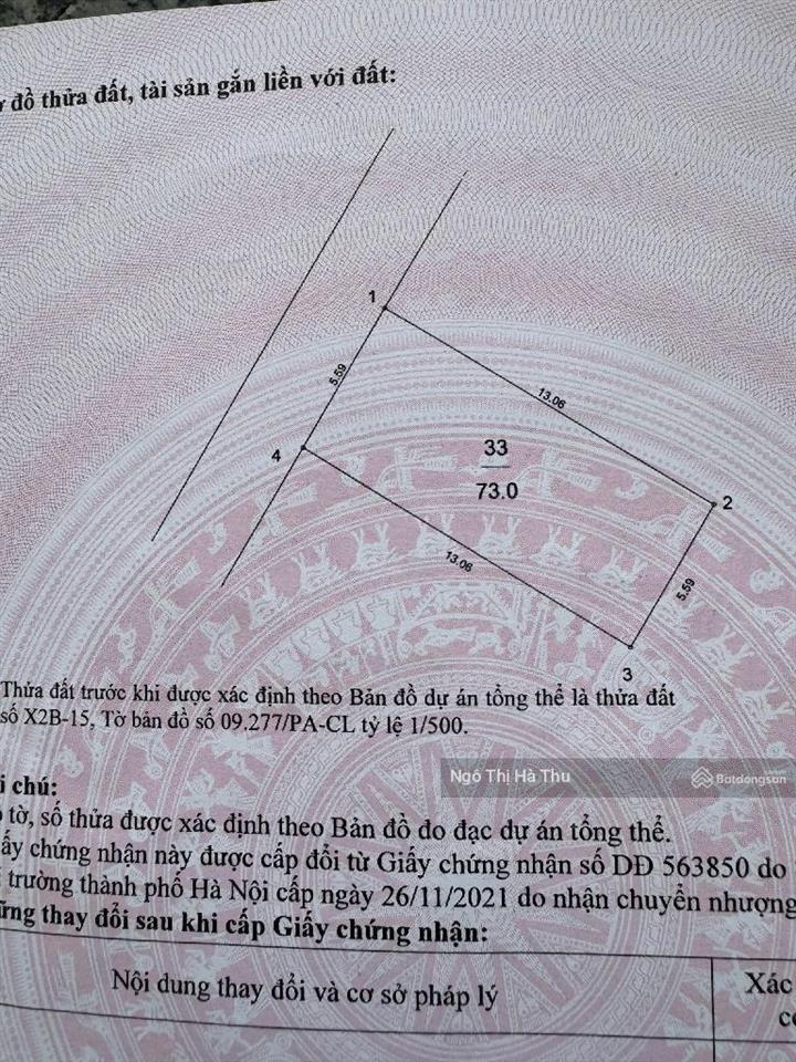 16.x tỷ sở hữu ngay gần 80m đất tđc xóm lò thanh am hàng hiếm long biên
