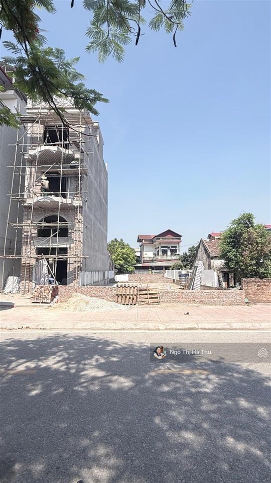 Cần bán nhanh lô đất phố hoa động  khu tái định cư cự khối  vỉa hè  kinh doanh bất chấp